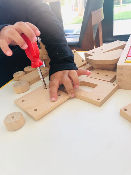 DIY Wooden Train - Build your own Kids craft kits