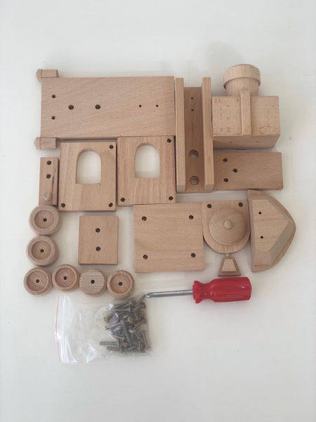 DIY Wooden Train - Build your own Kids craft kits